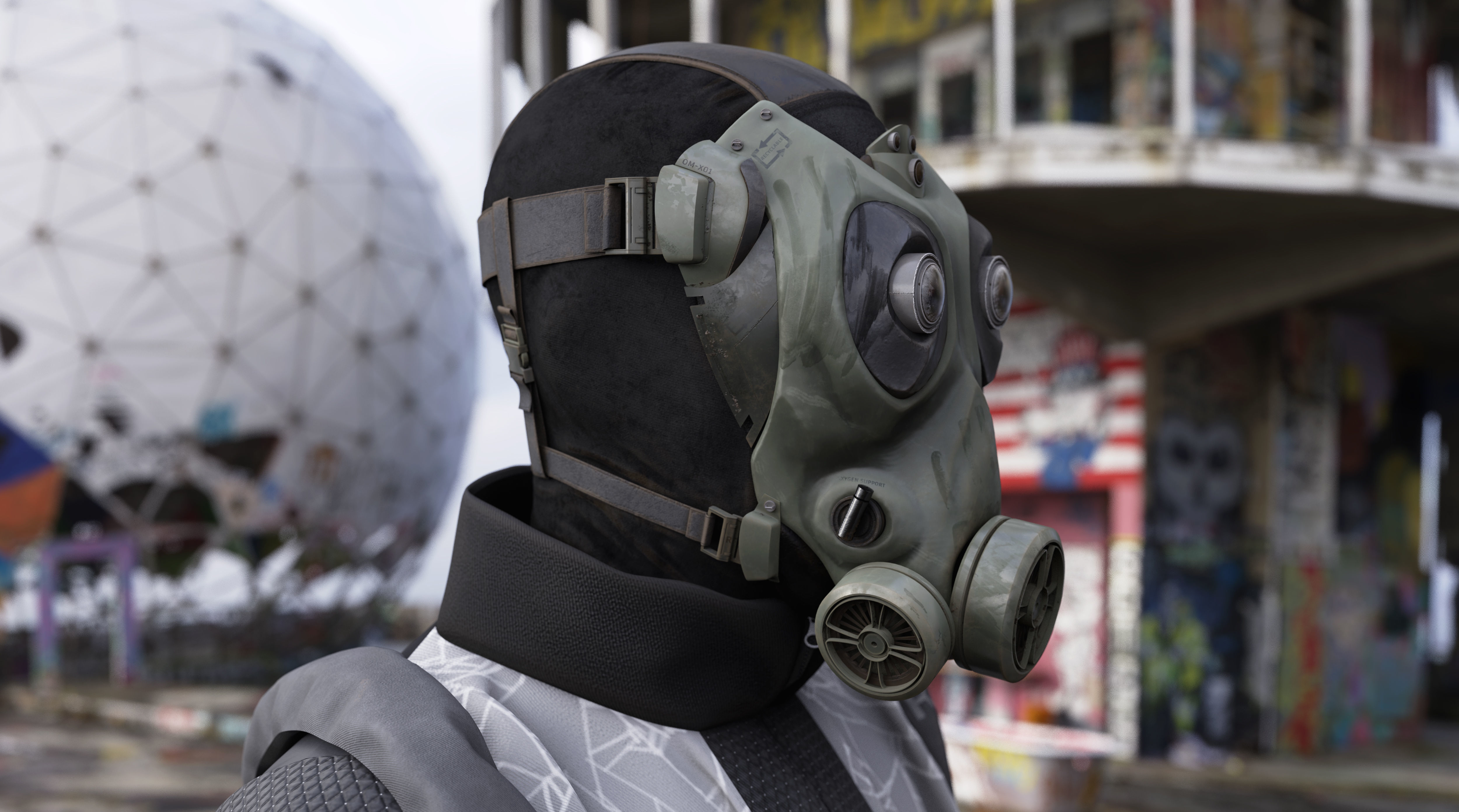 Post-apocalyptic survivor character 3D model_8