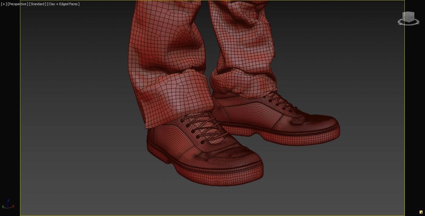 Post-apocalyptic survivor character 3D model_25