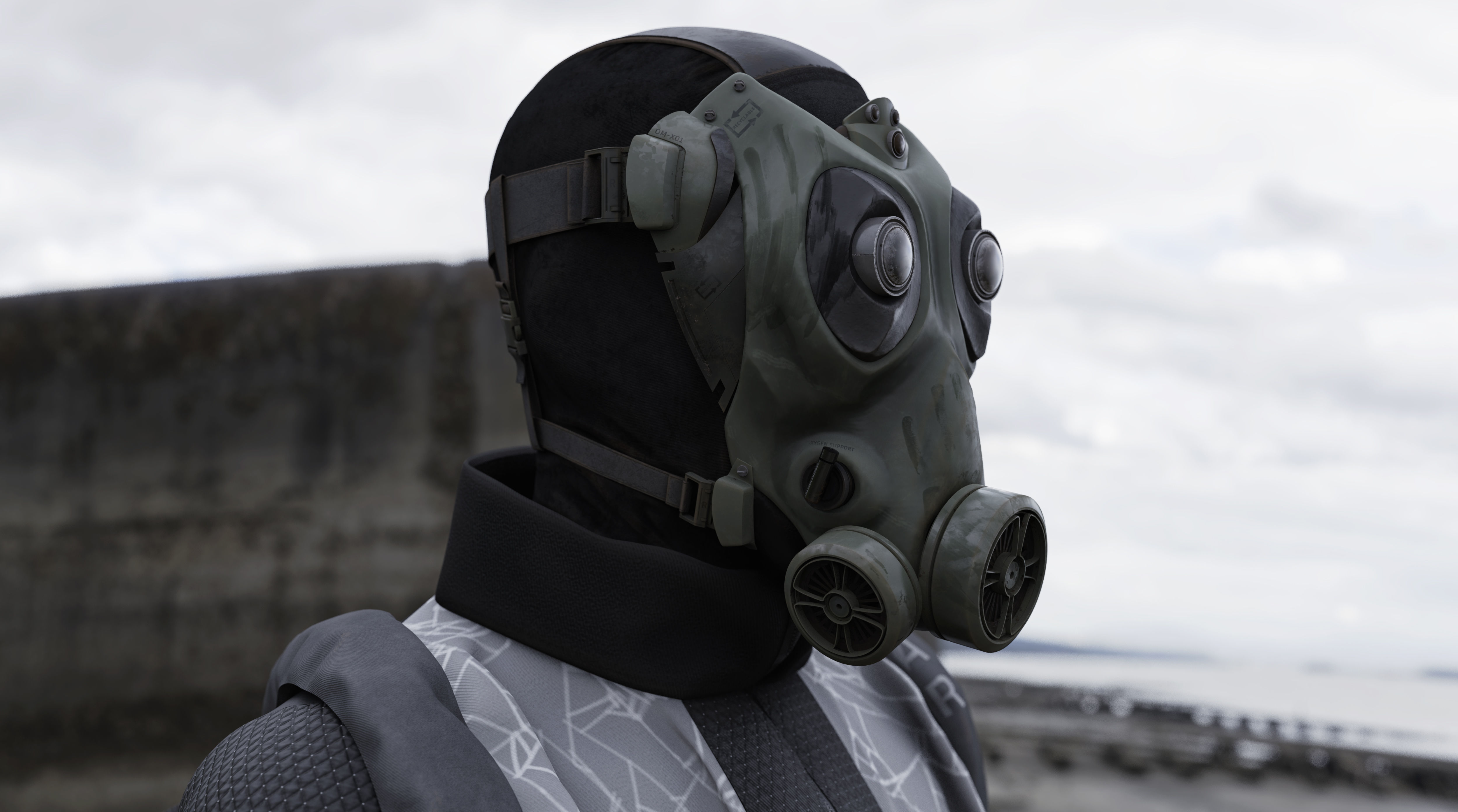 Post-apocalyptic survivor character 3D model_6