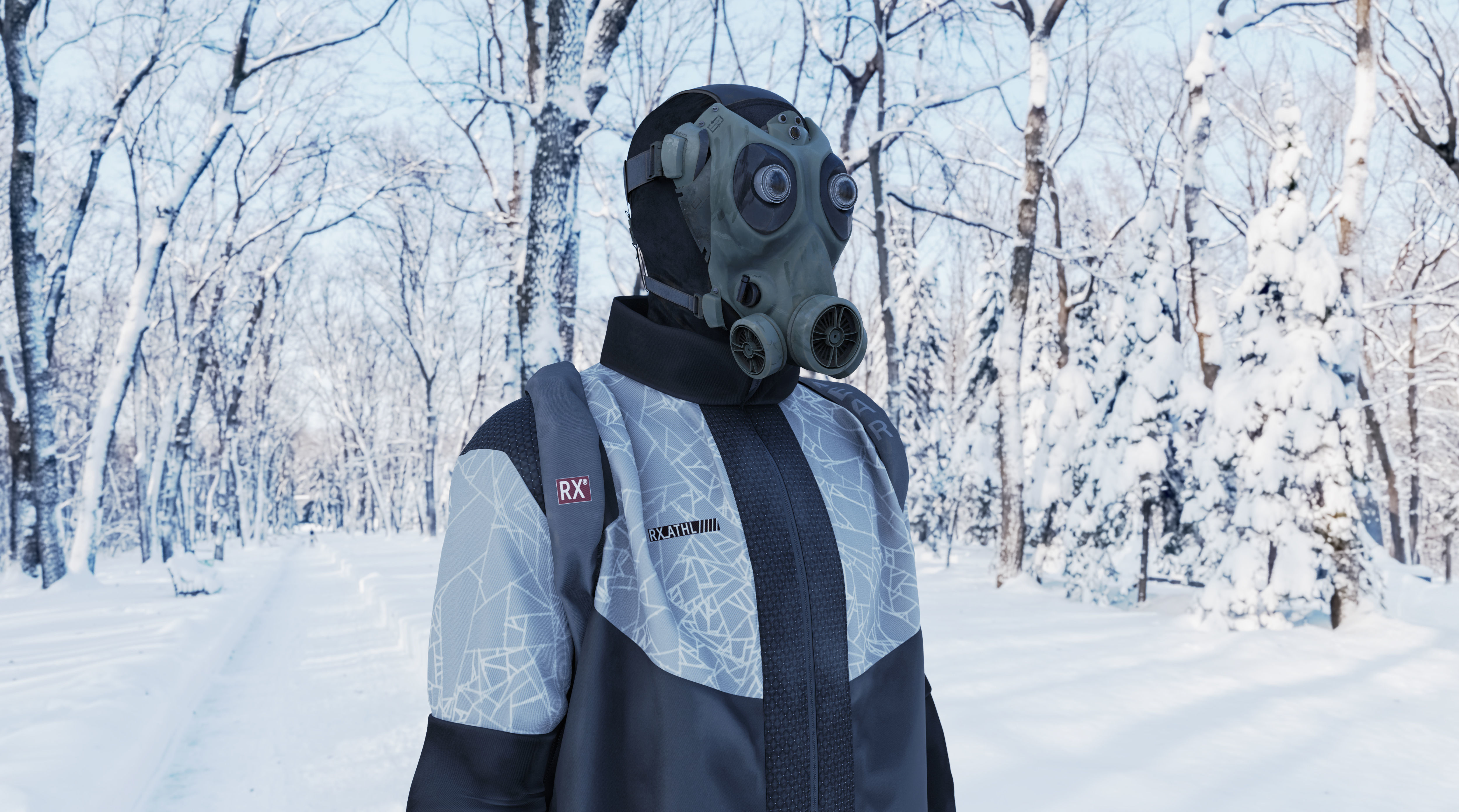 Post-apocalyptic survivor character 3D model_9