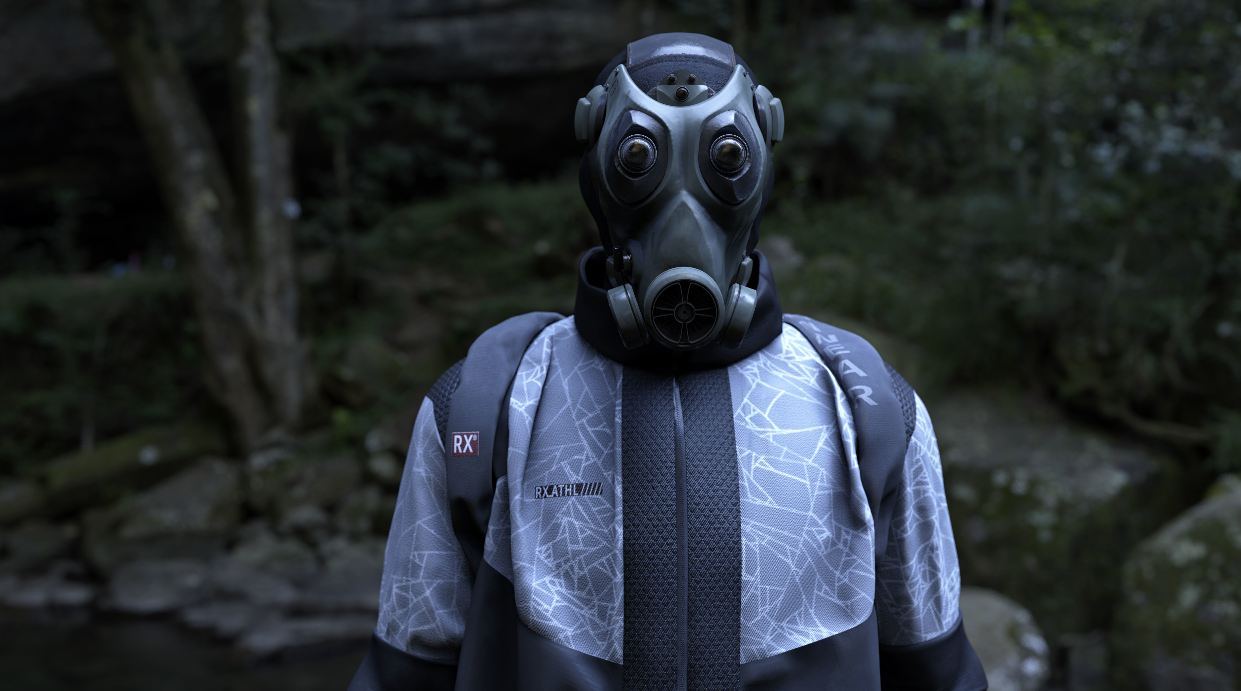 Post-apocalyptic survivor character 3D model_3