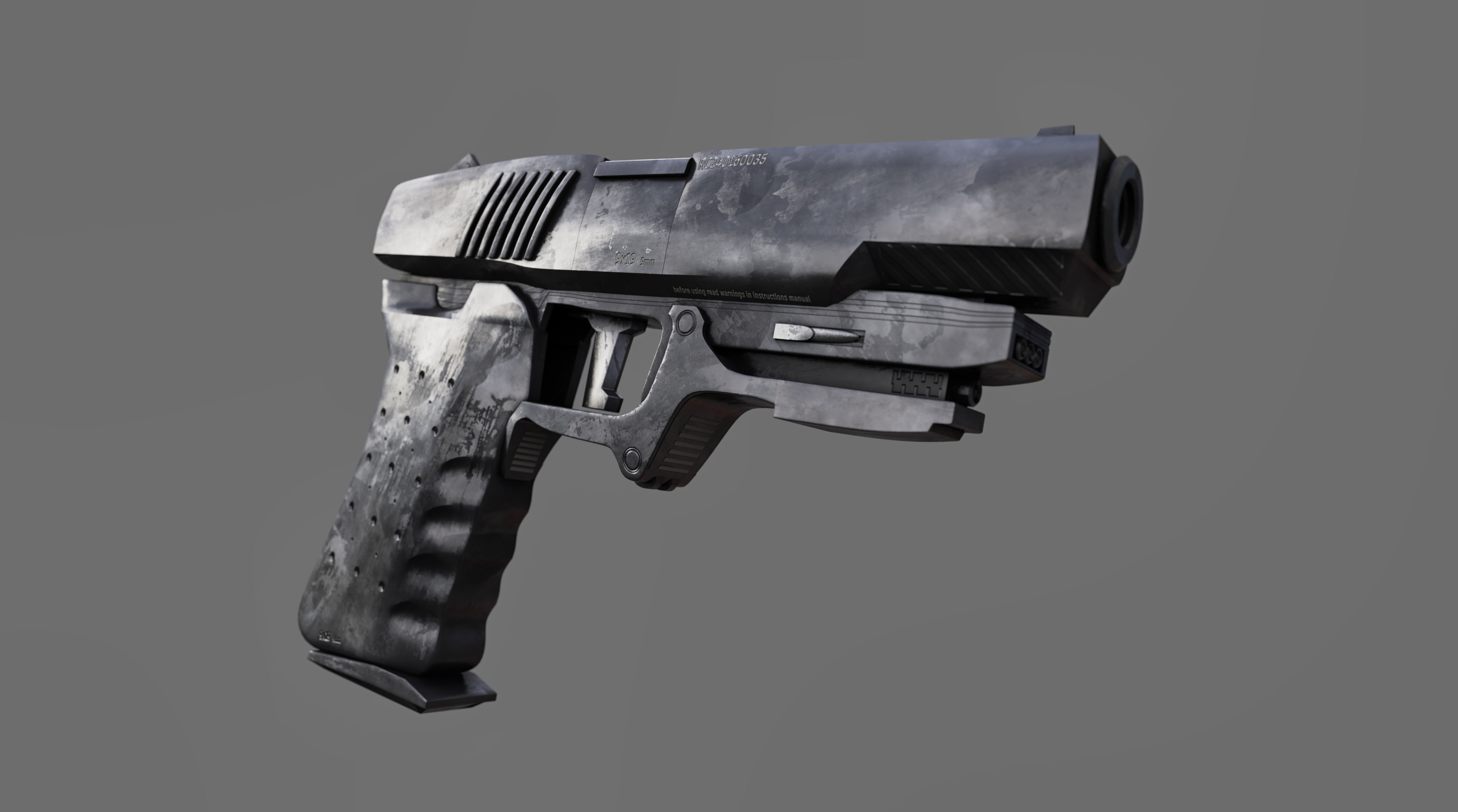 Post-apocalyptic survivor character 3D model_14