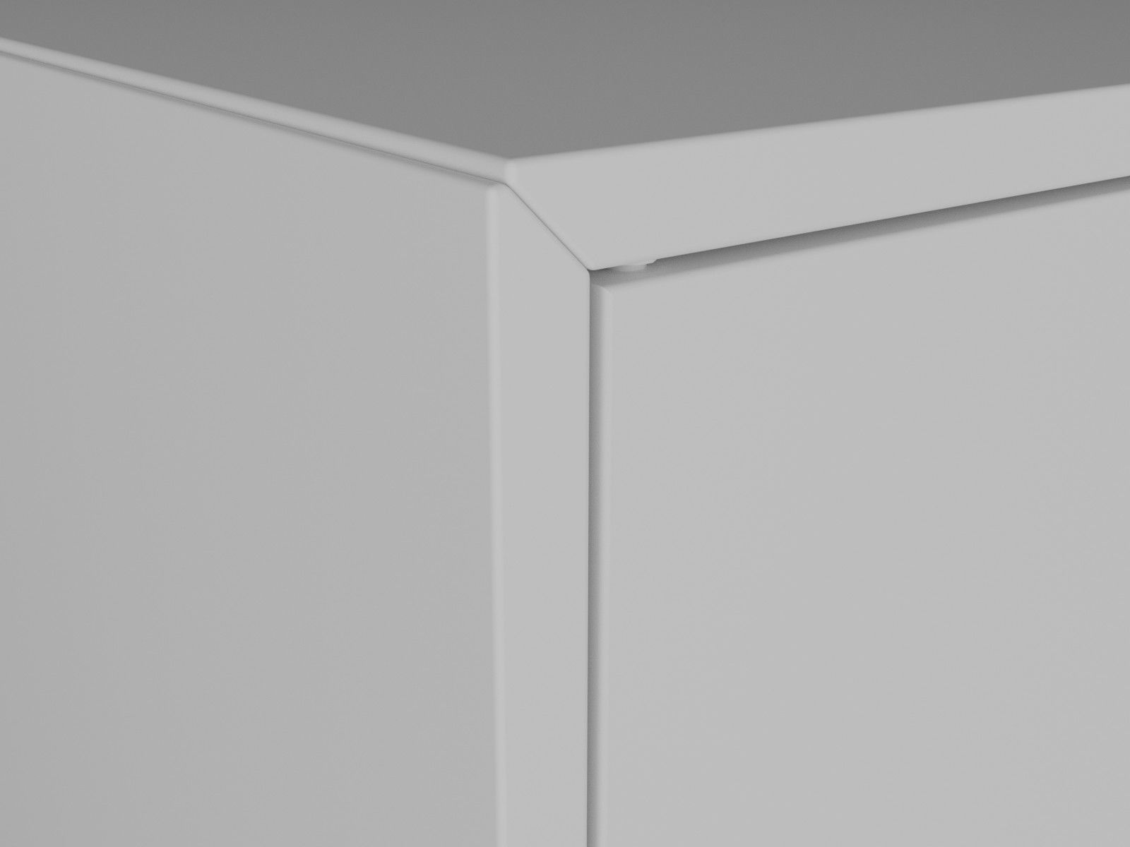 Eket cabinet Low-poly 3D model_3