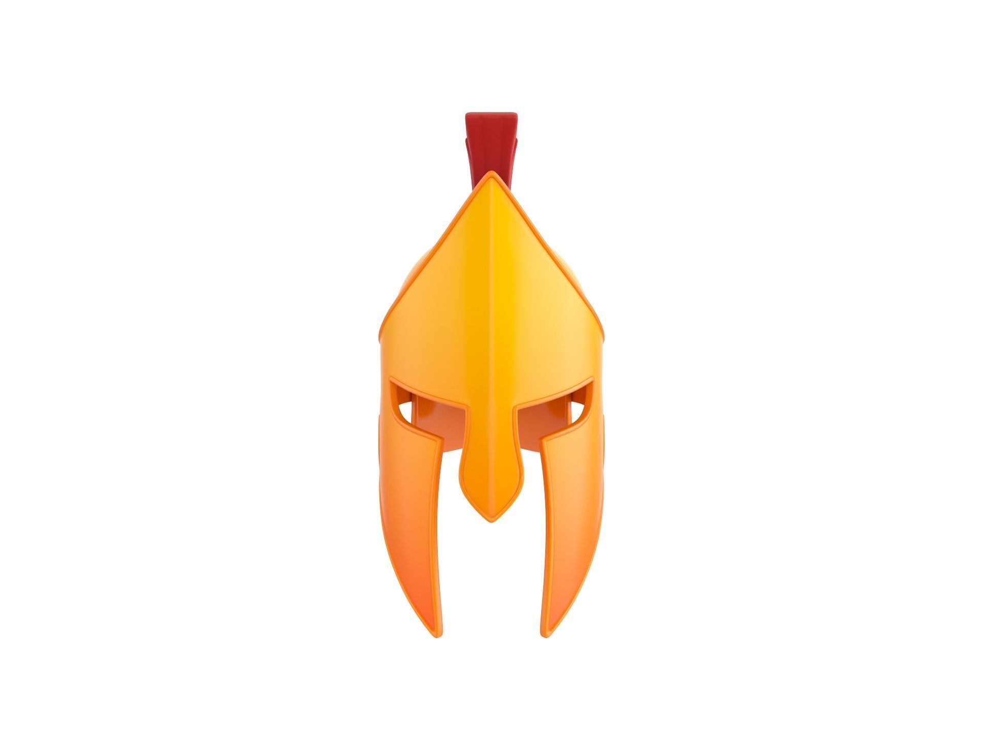 Greek Helmet 3D model_1