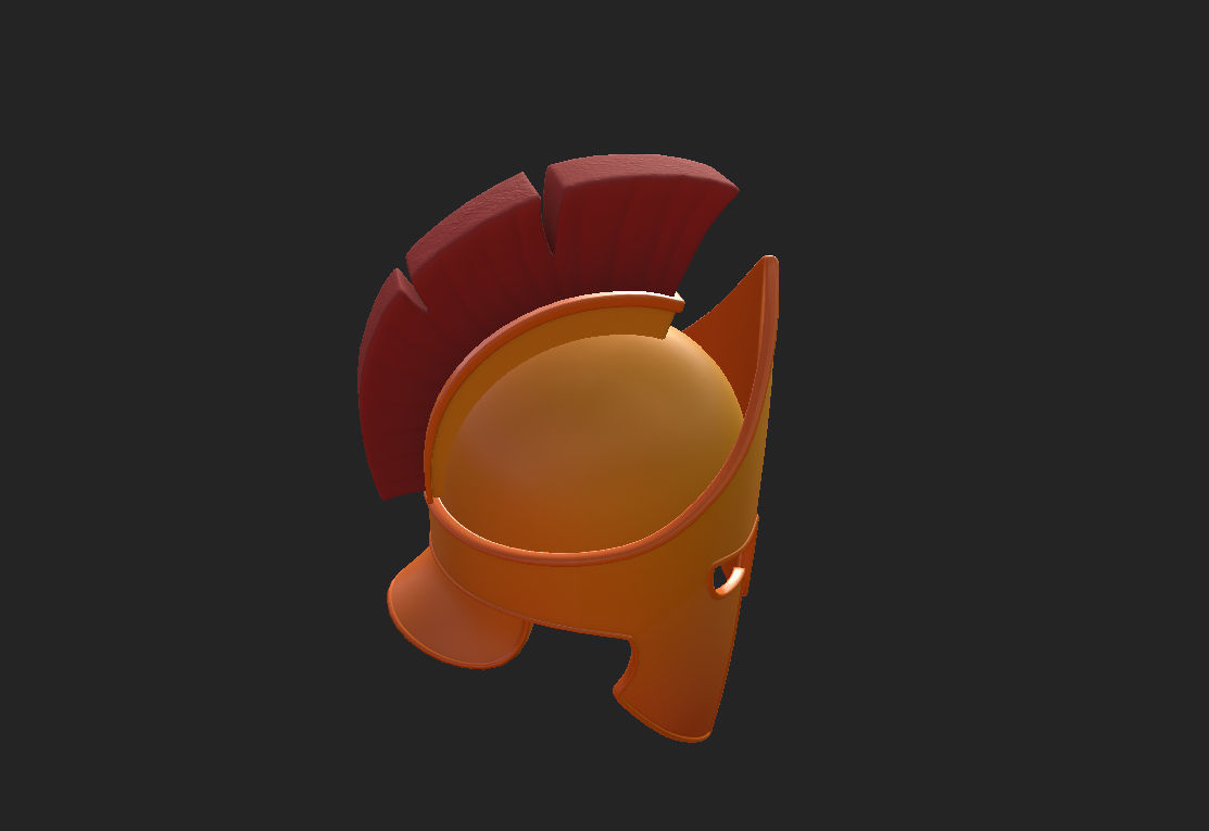 Greek Helmet 3D model_17