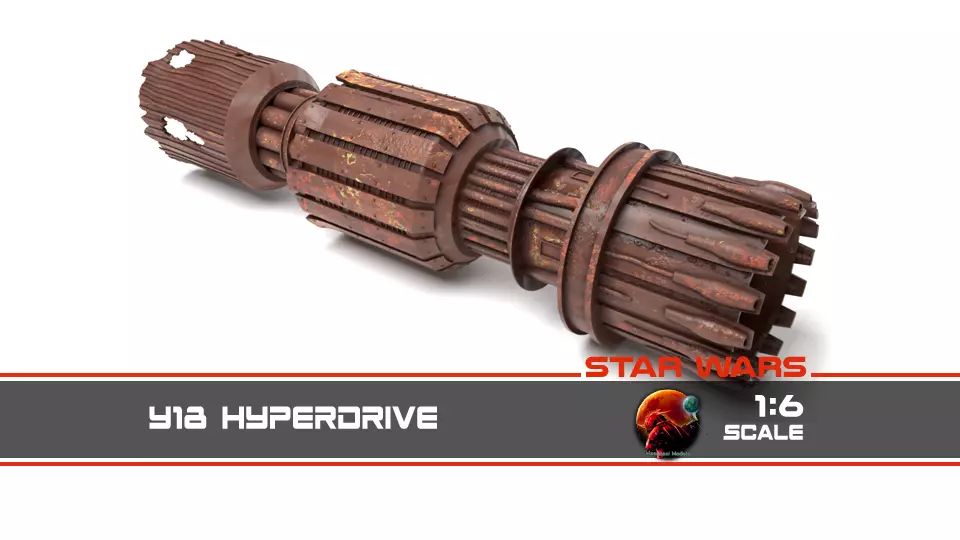 Dowager Queen - Y18 Hyperdrive 1-6 scale 3D print model_0