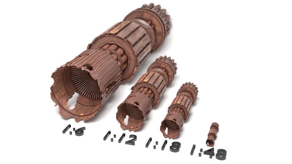 Dowager Queen - Y18 Hyperdrive 1-6 scale 3D print model_11