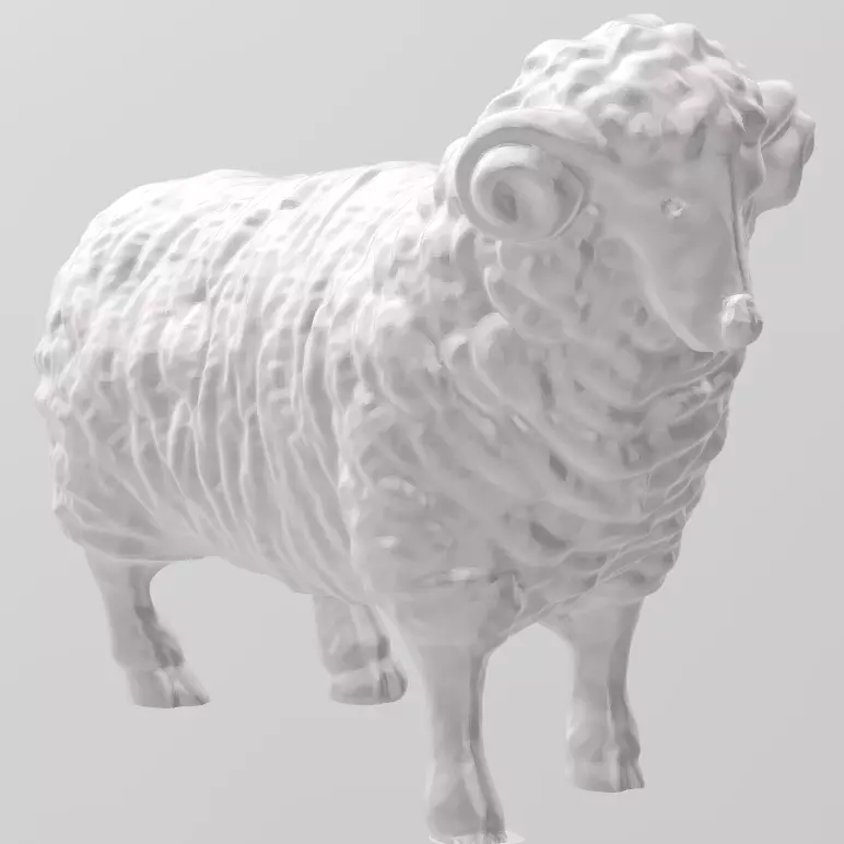 Mouton sheep 3D print model