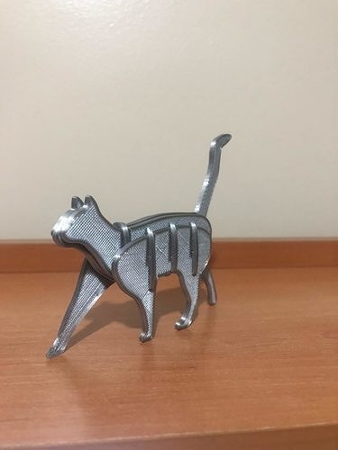 3D PUZZLE CAT 3D print model