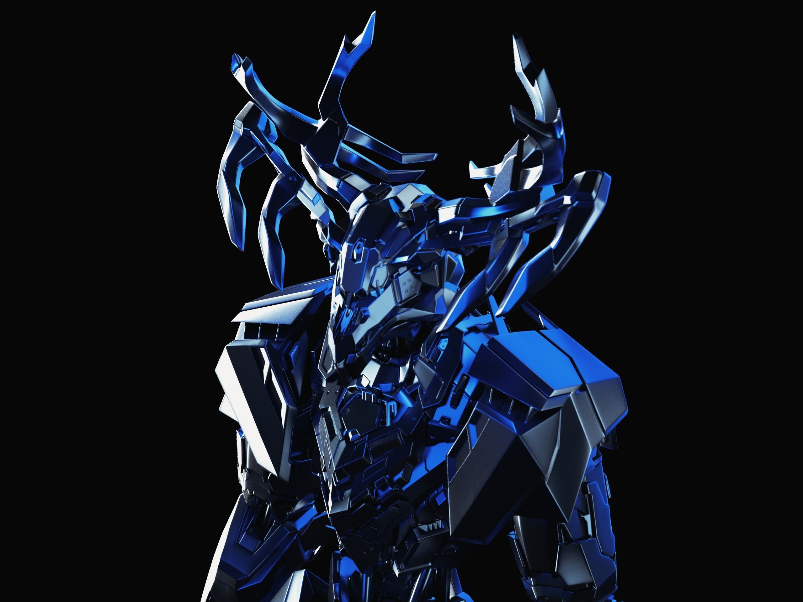 Polydeuces Free low-poly 3D model_10