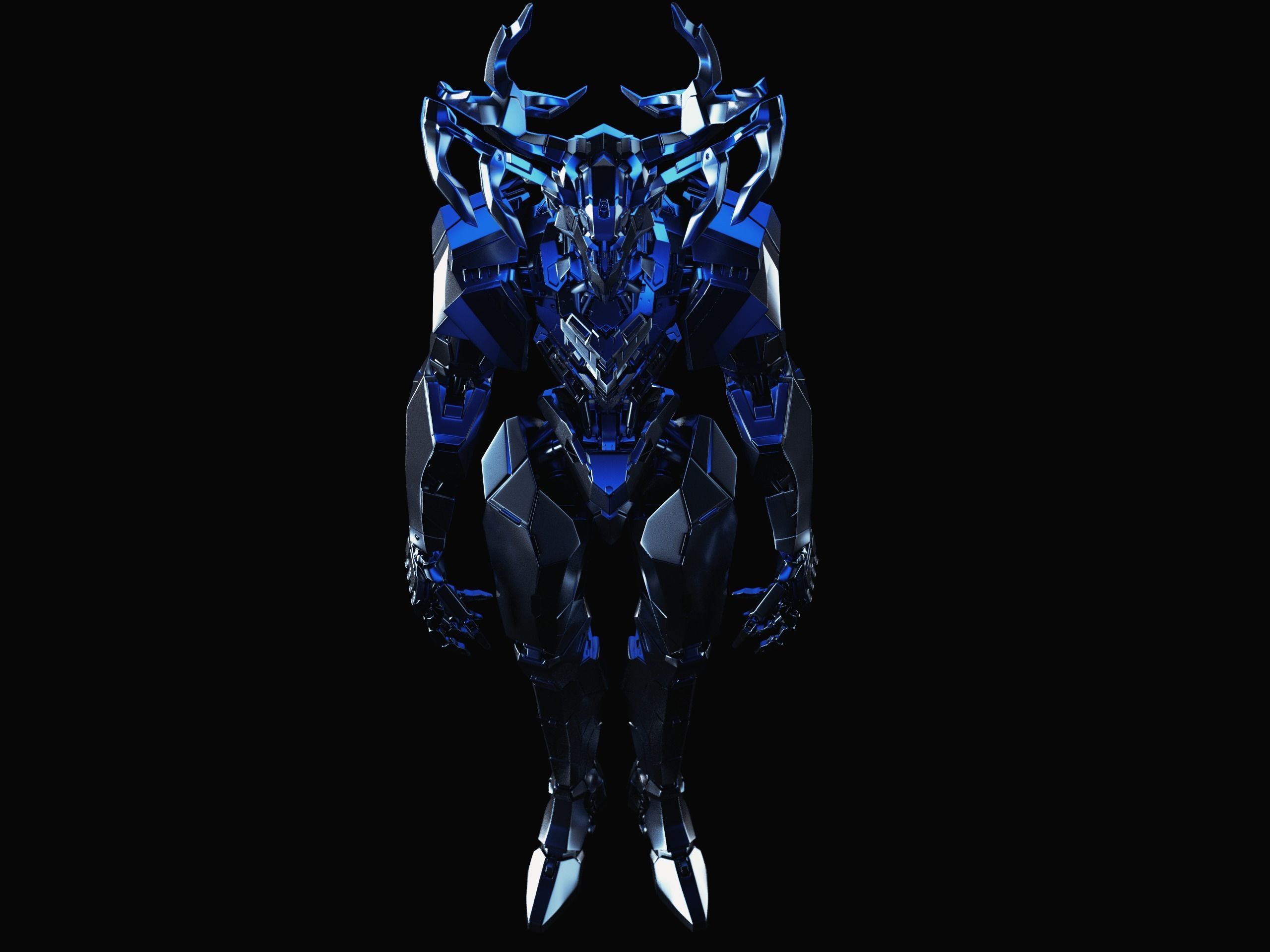 Polydeuces Free low-poly 3D model_5