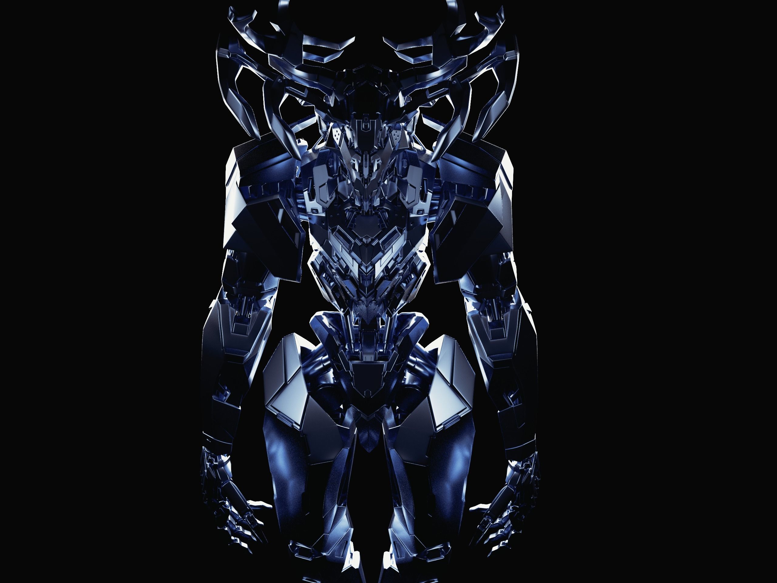 Polydeuces Free low-poly 3D model_1