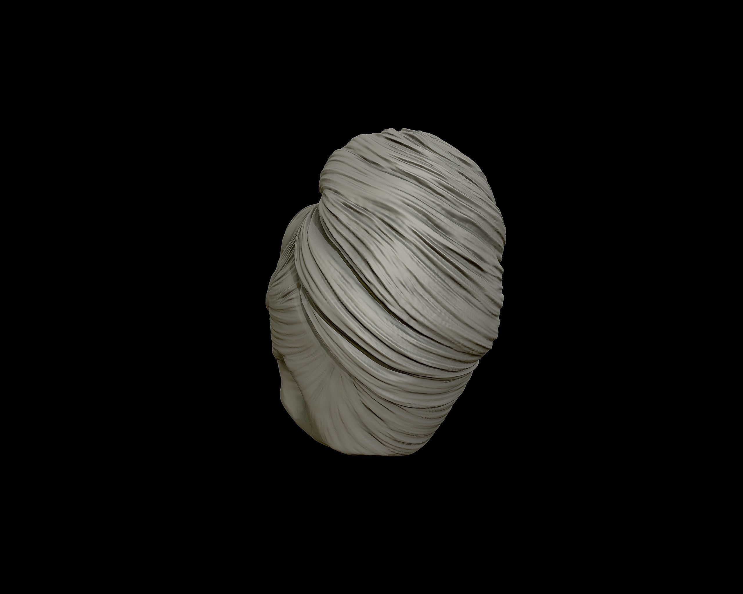 Hairstyle 04 3D print model_16