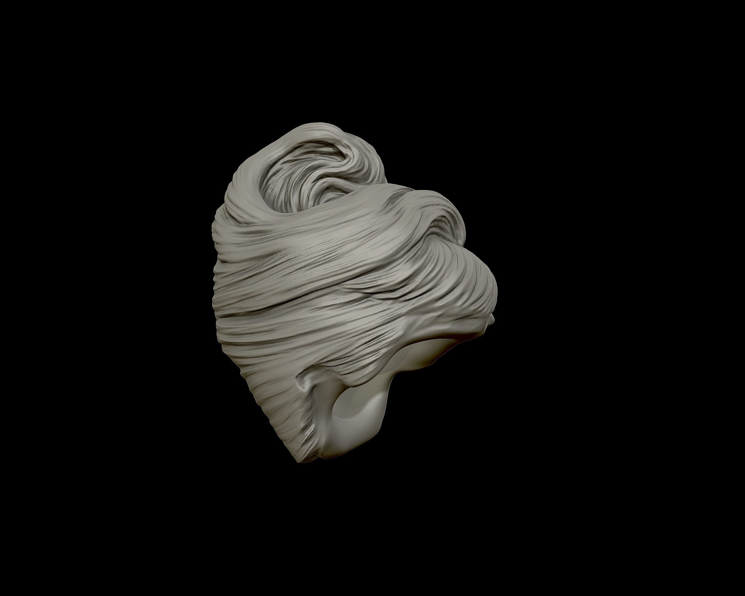 Hairstyle 04 3D print model_18
