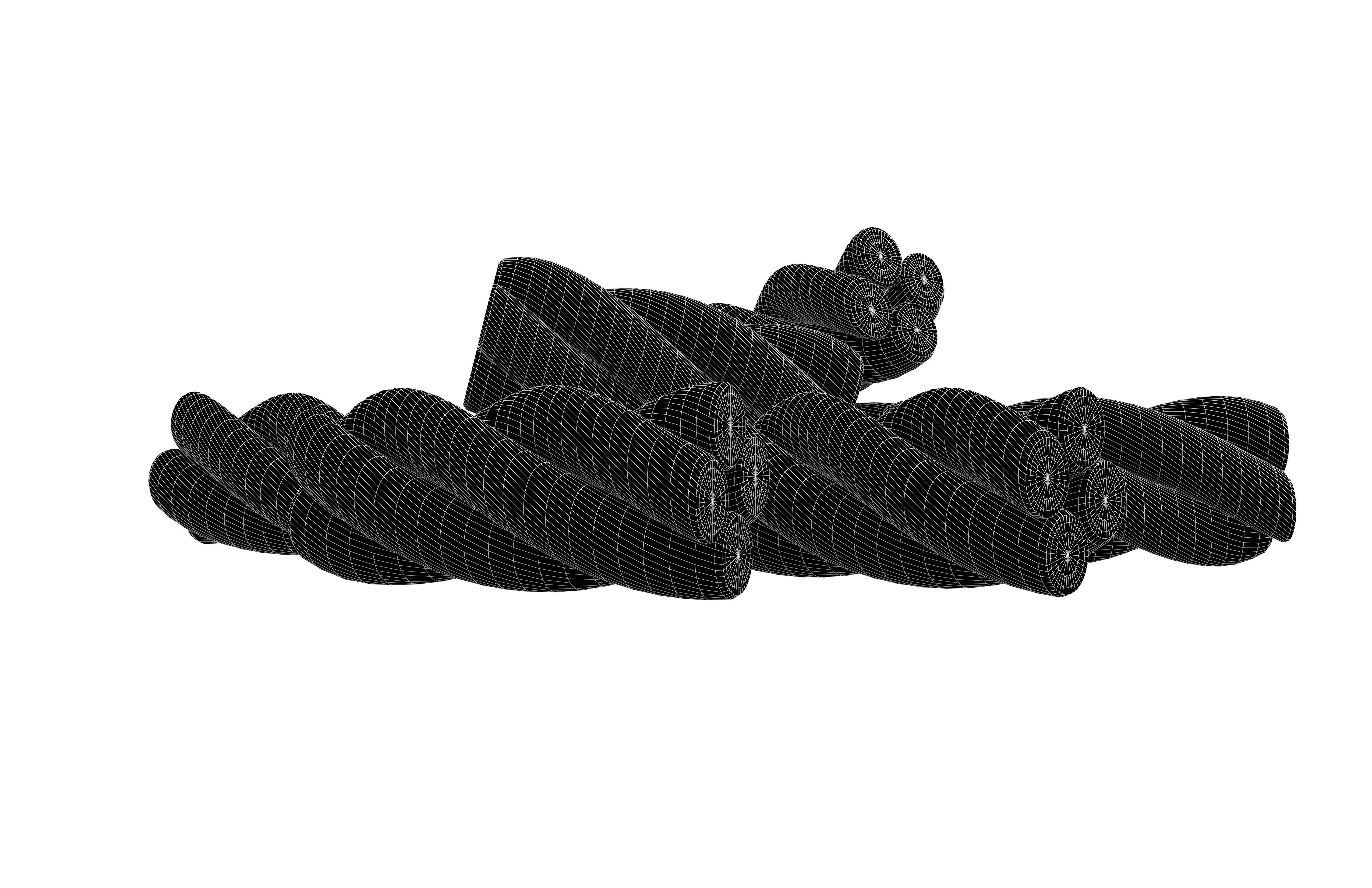 Marshmallows V2 004 Low-poly 3D model_5