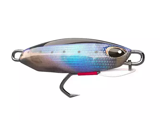metal Jig 3D model Fishing Lure 