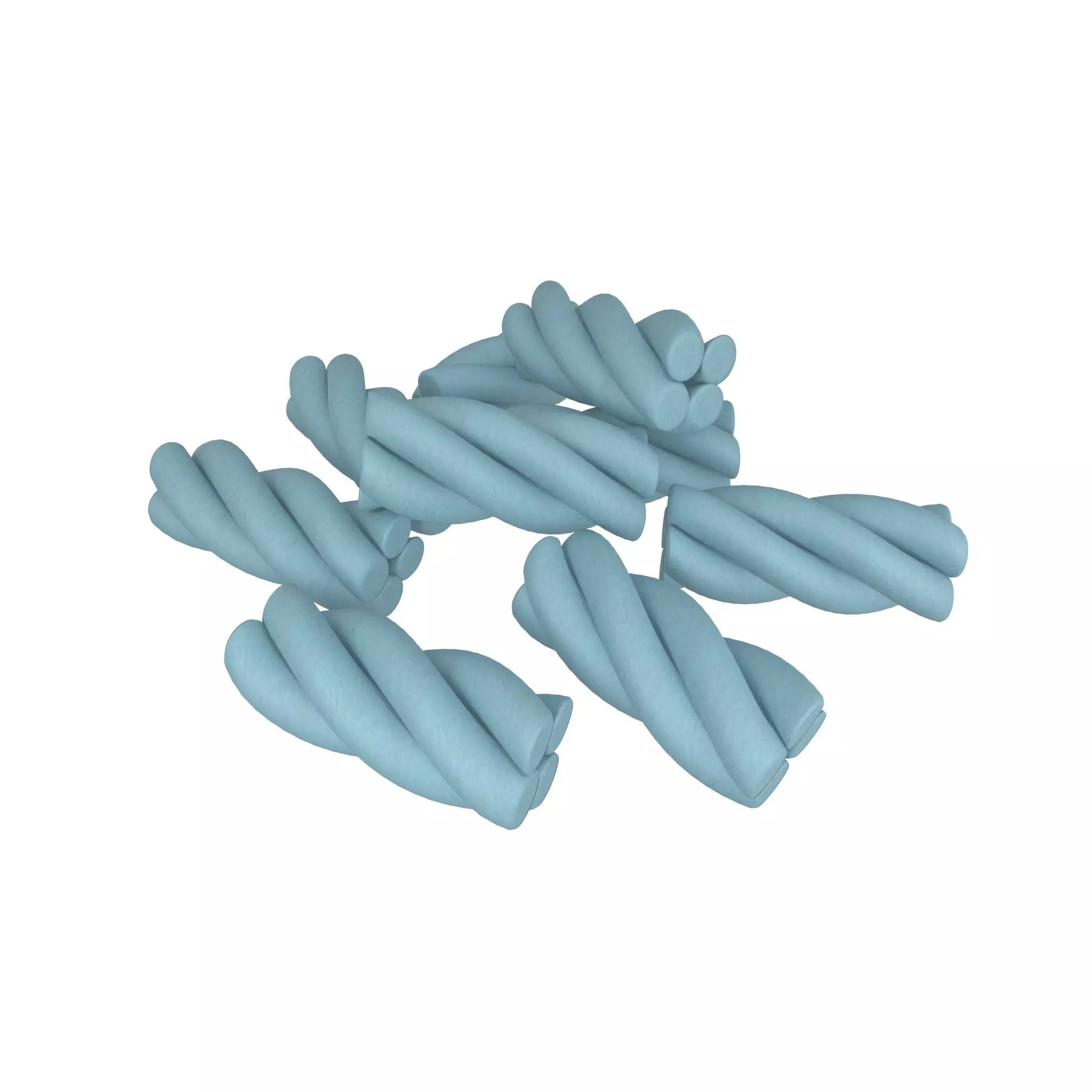 Marshmallows V2 008 Low-poly 3D model_0