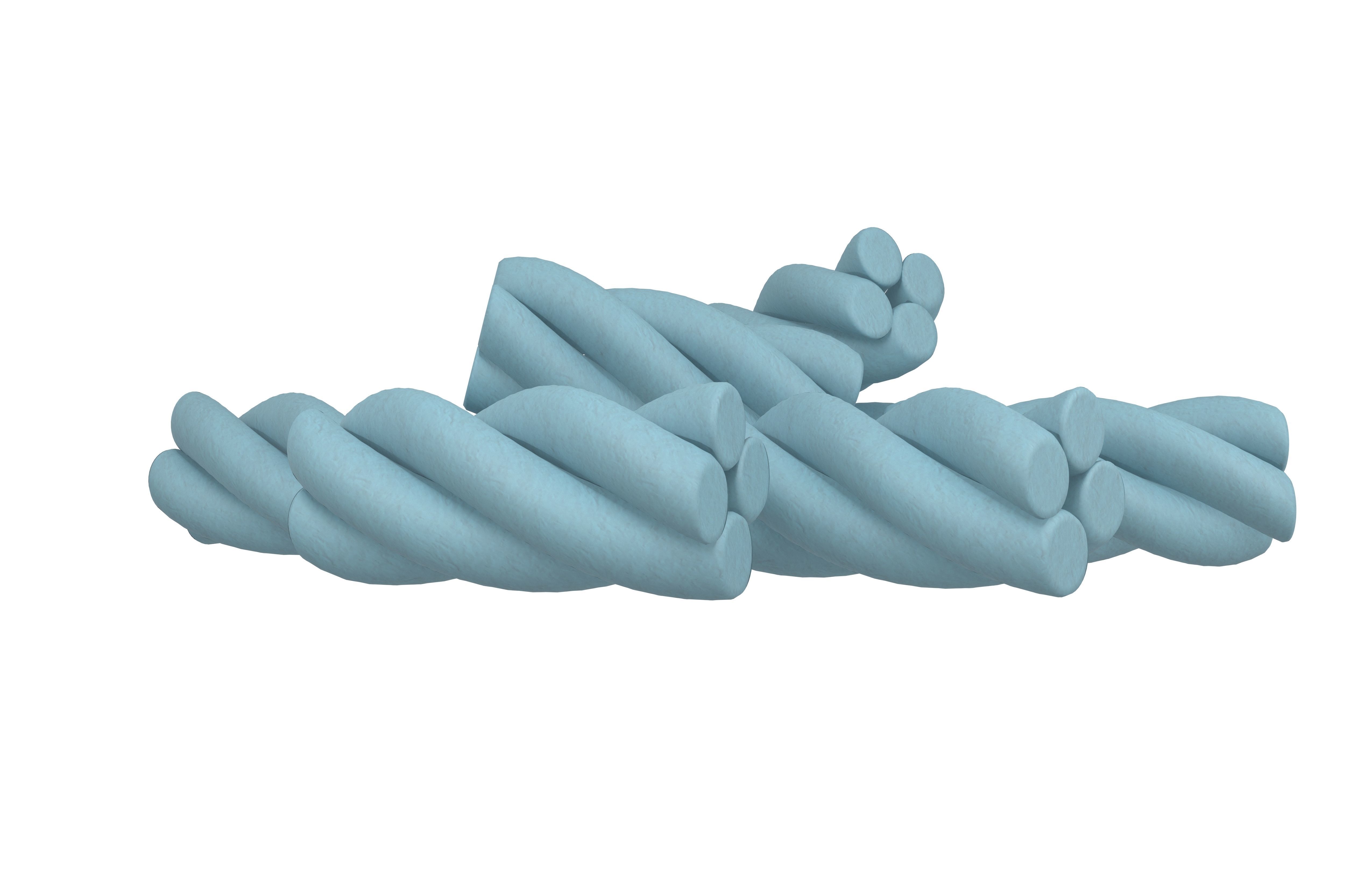 Marshmallows V2 008 Low-poly 3D model_2