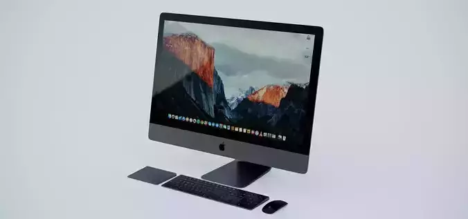 Apple IMac Pro  3D model