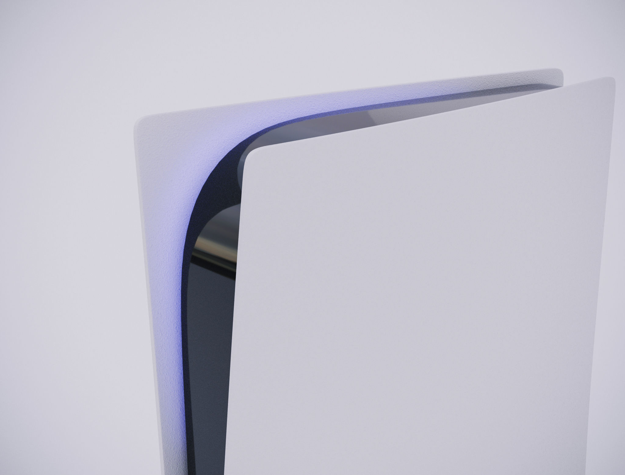 Sony Playstation 5 with gamepad 3D model_4