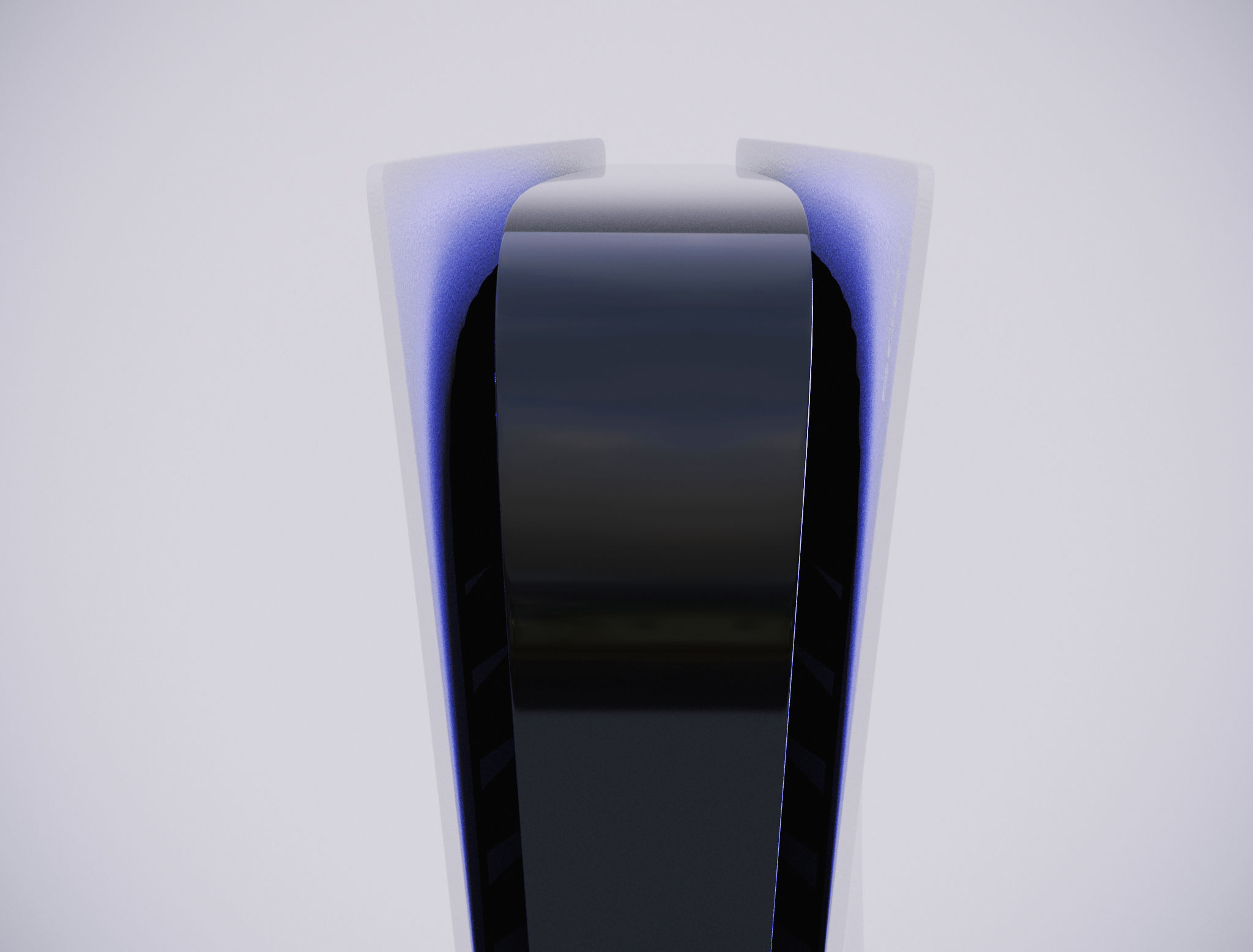 Sony Playstation 5 with gamepad 3D model_9