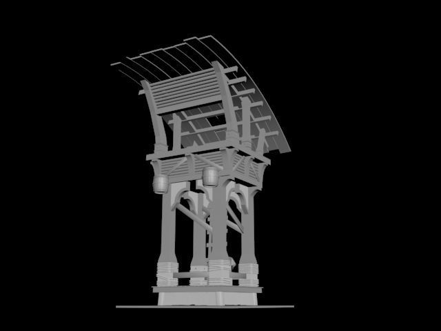 Archer Tower 3D print model_2