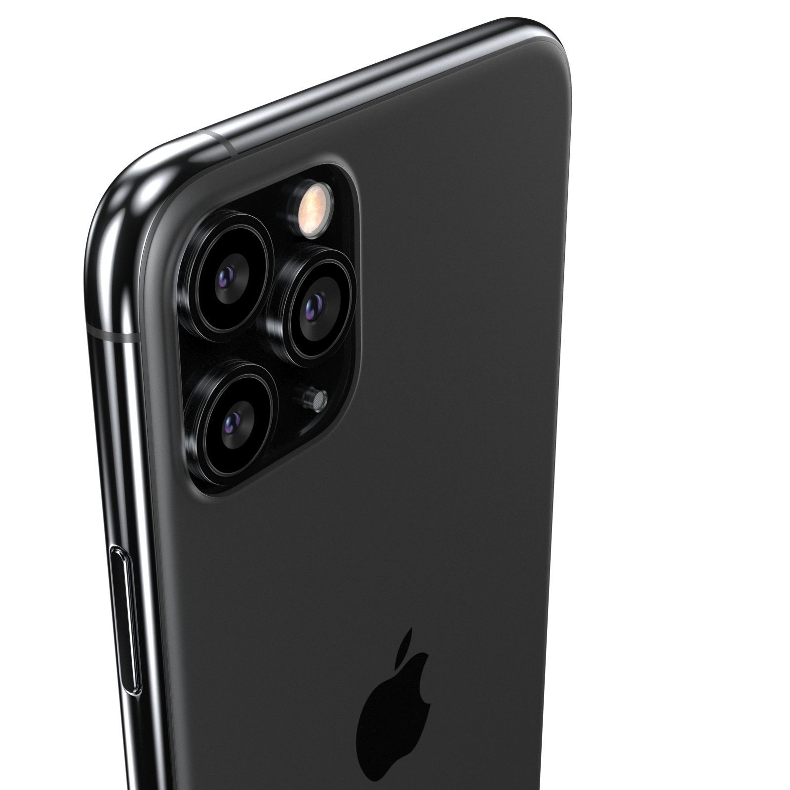Apple IPhone 11 Pro - Black 3D model_6