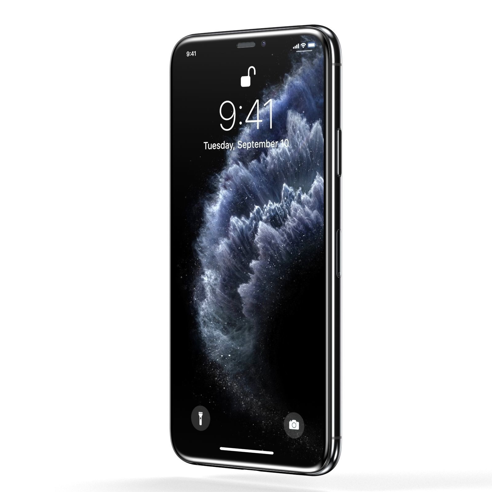 Apple IPhone 11 Pro - Black 3D model_1