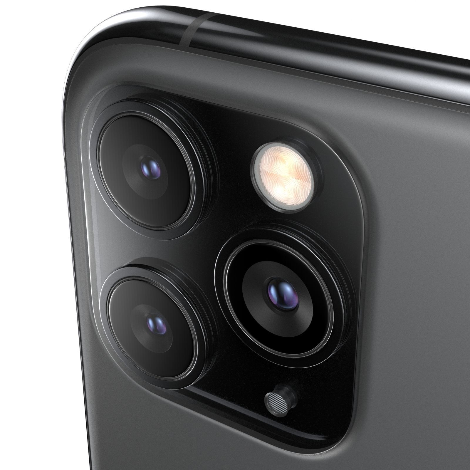 Apple IPhone 11 Pro - Black 3D model_5