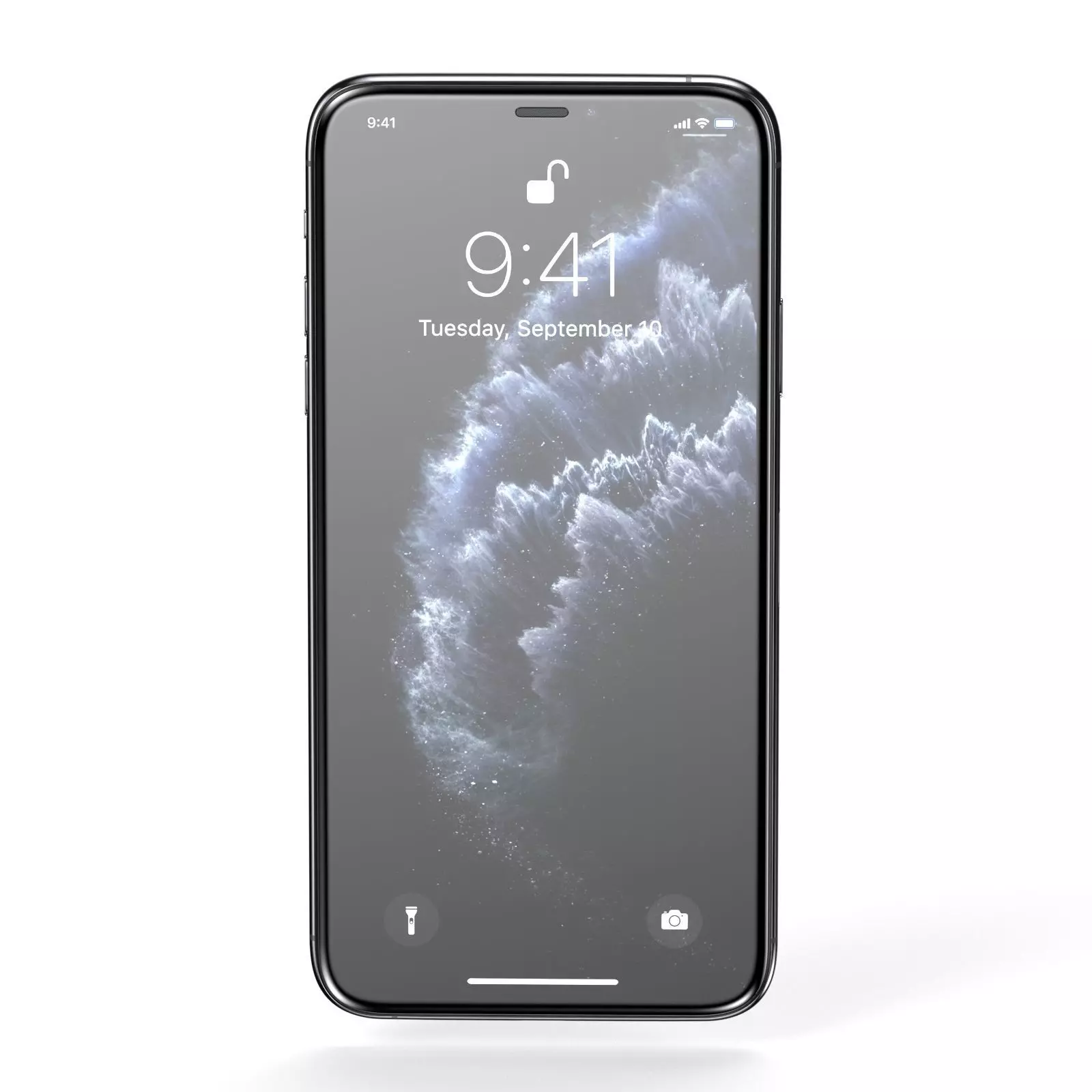 Apple IPhone 11 Pro - Black 3D model_0