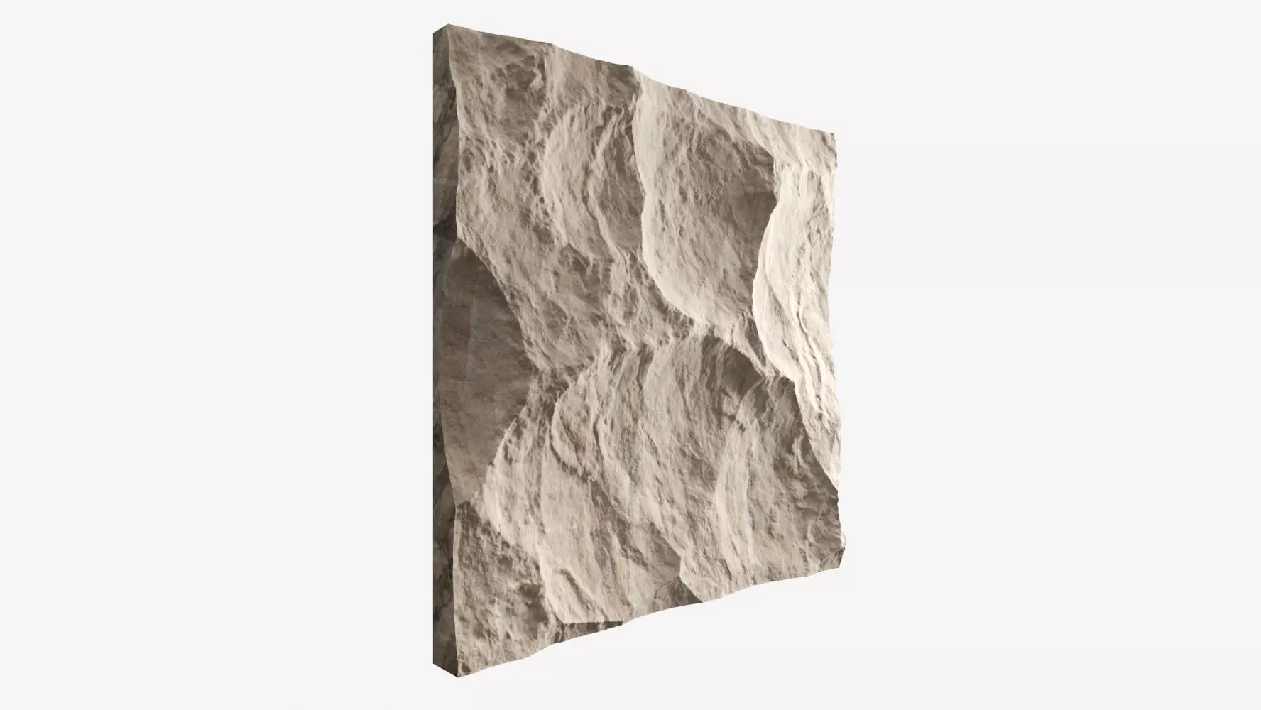 365-RockPanel stone wall 3D model