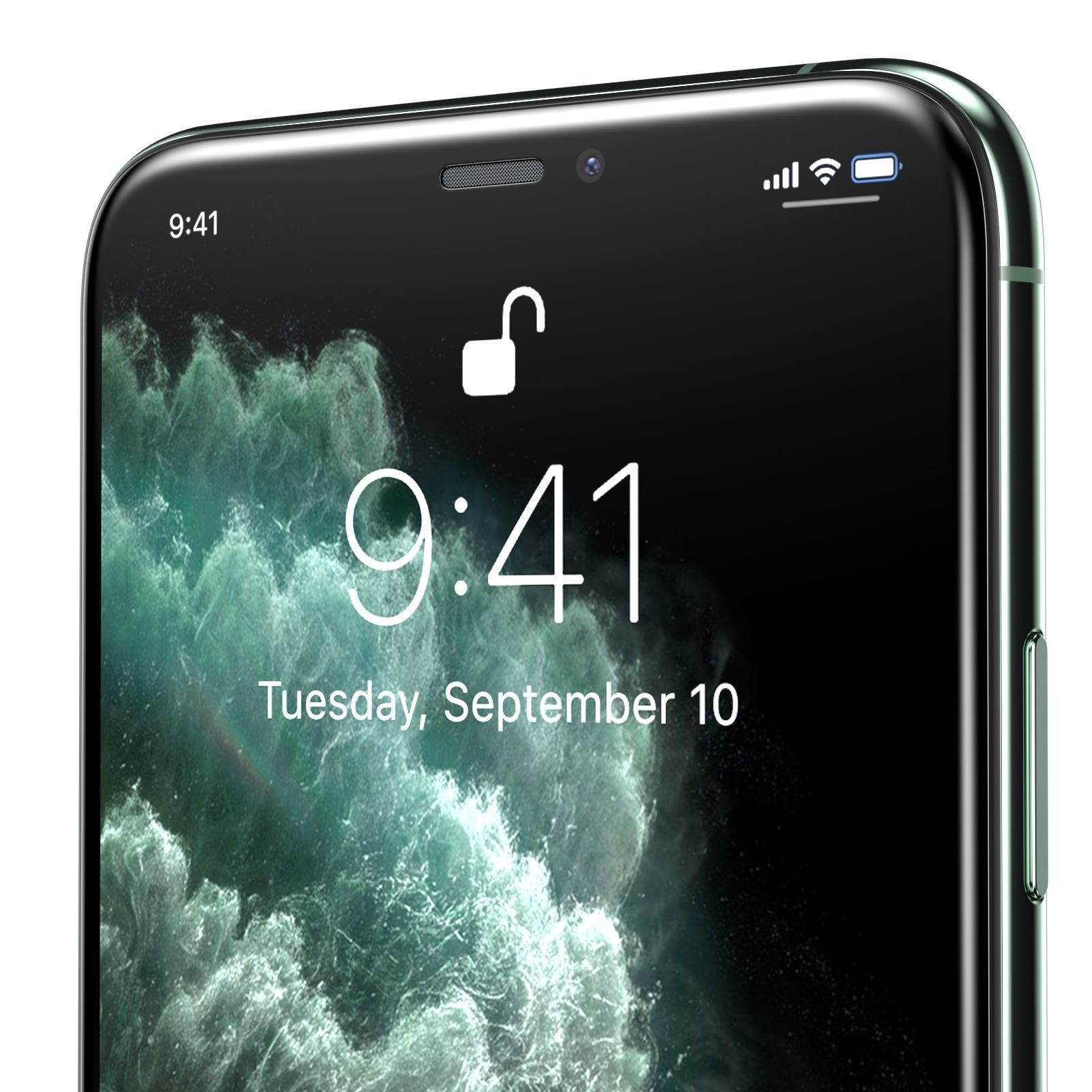 Apple IPhone 11 Pro - Green 3D model_2