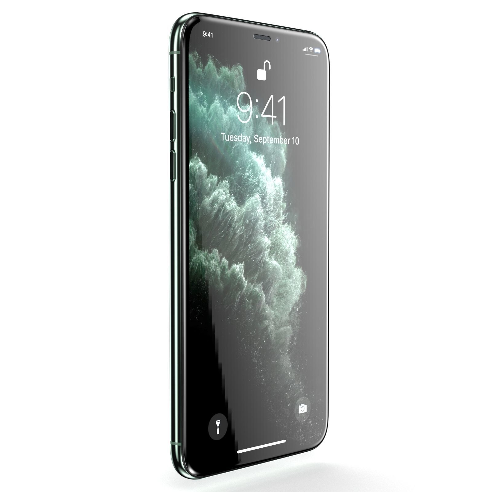 Apple IPhone 11 Pro - Green 3D model_7