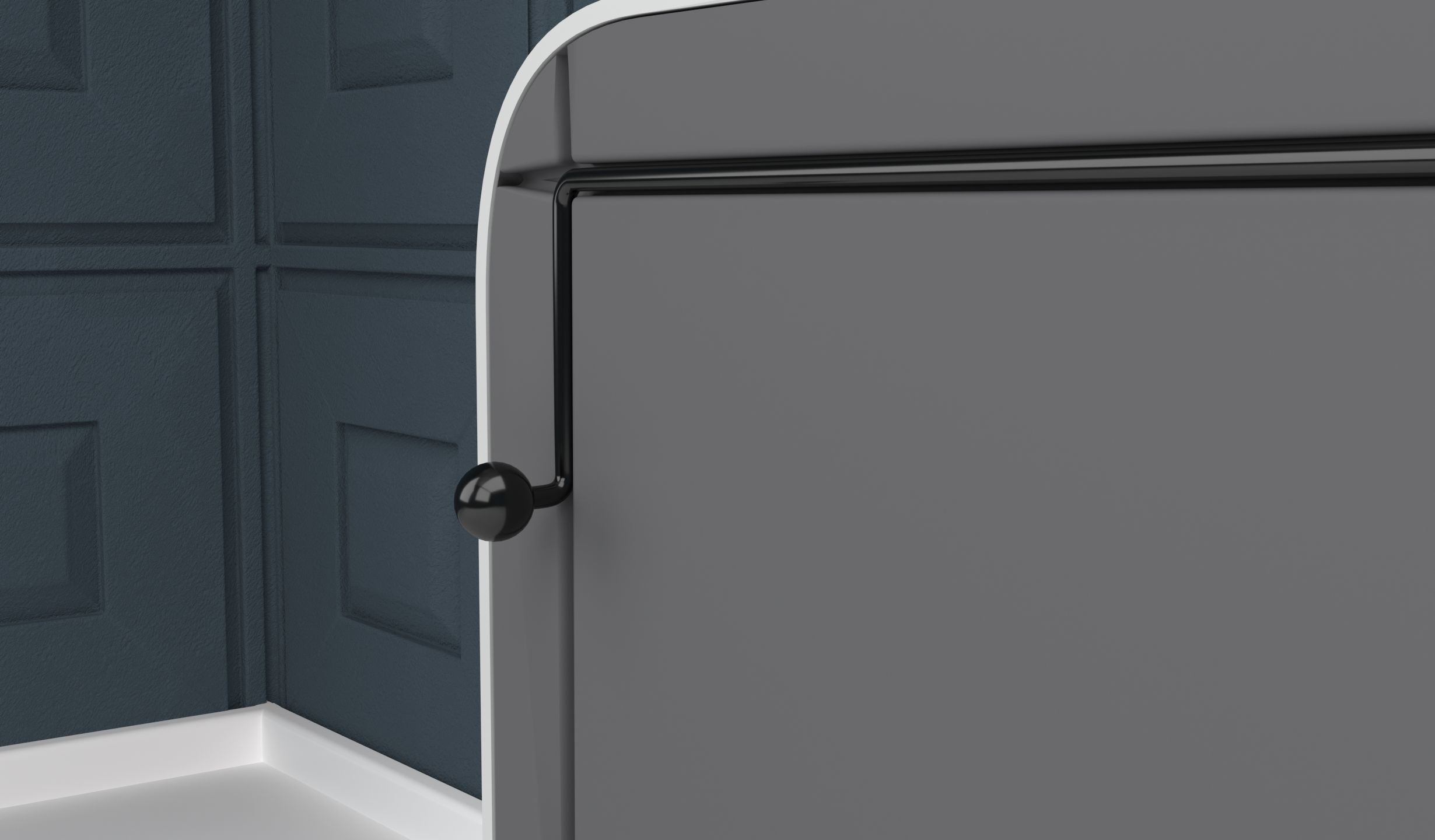 Modern Sideboard 02 3D Model 3D model_4