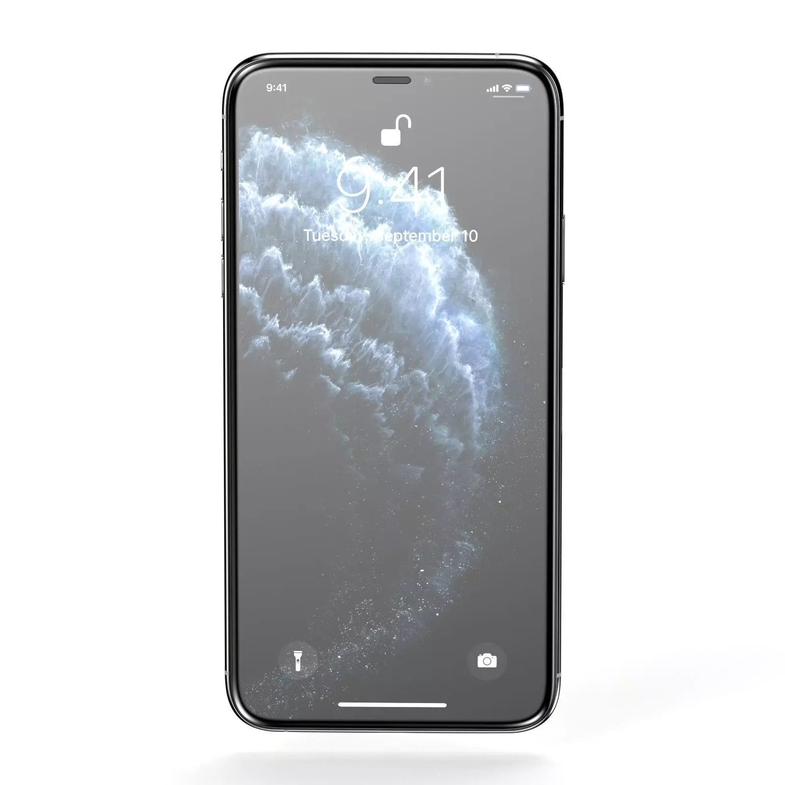 Apple IPhone 11 Pro - White 3D model_0