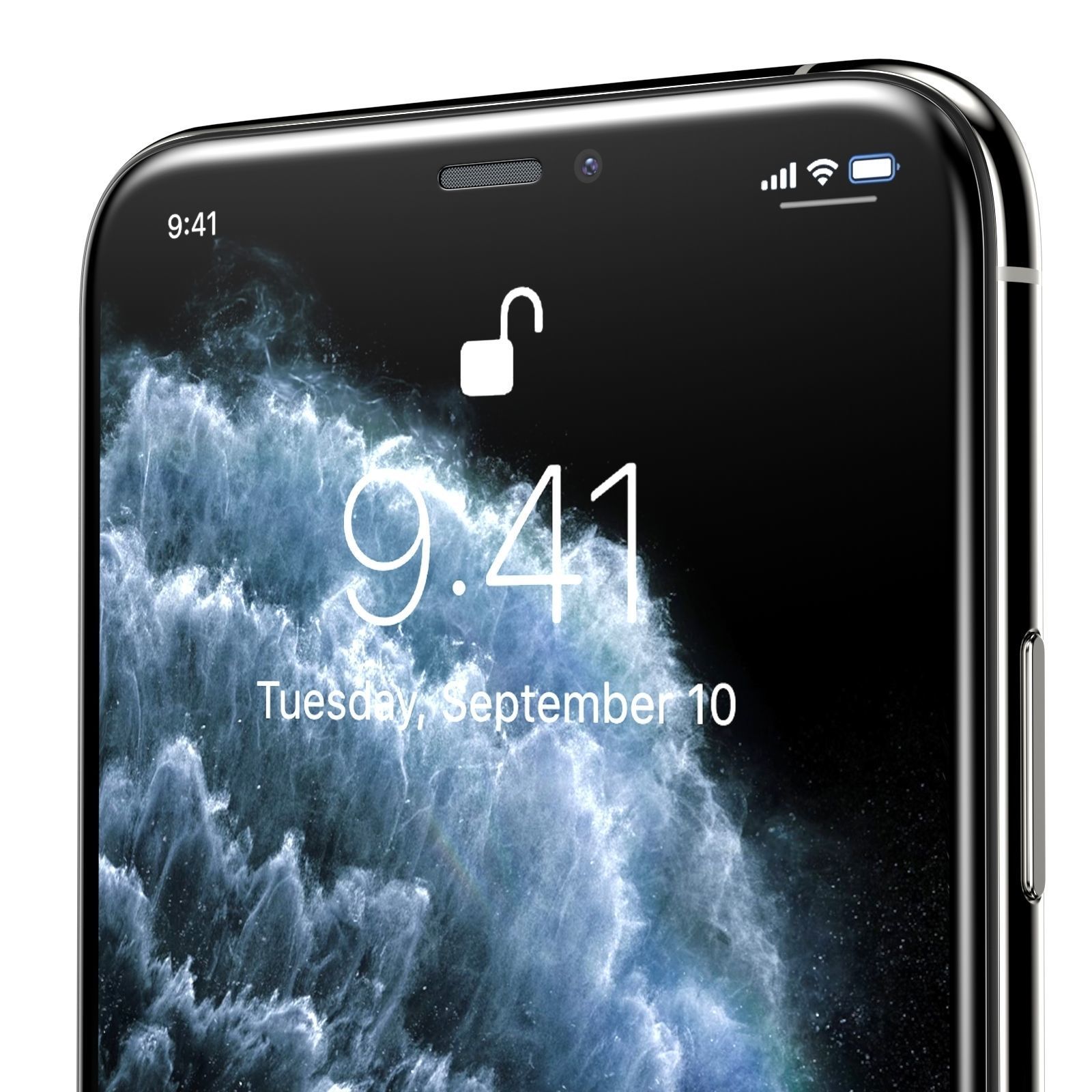 Apple IPhone 11 Pro - White 3D model_2