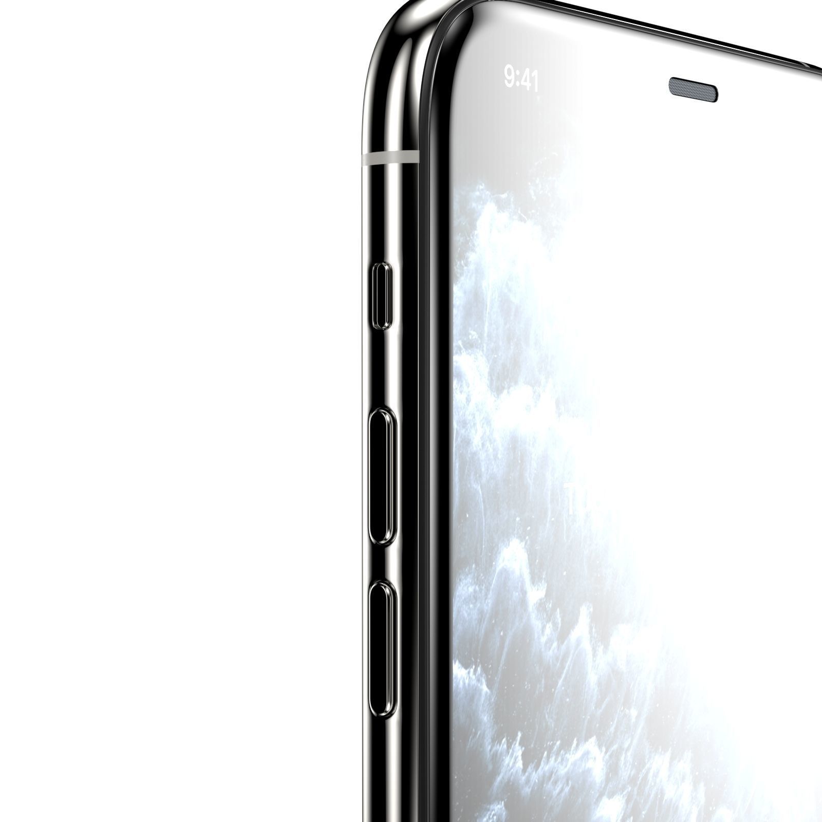 Apple IPhone 11 Pro - White 3D model_9