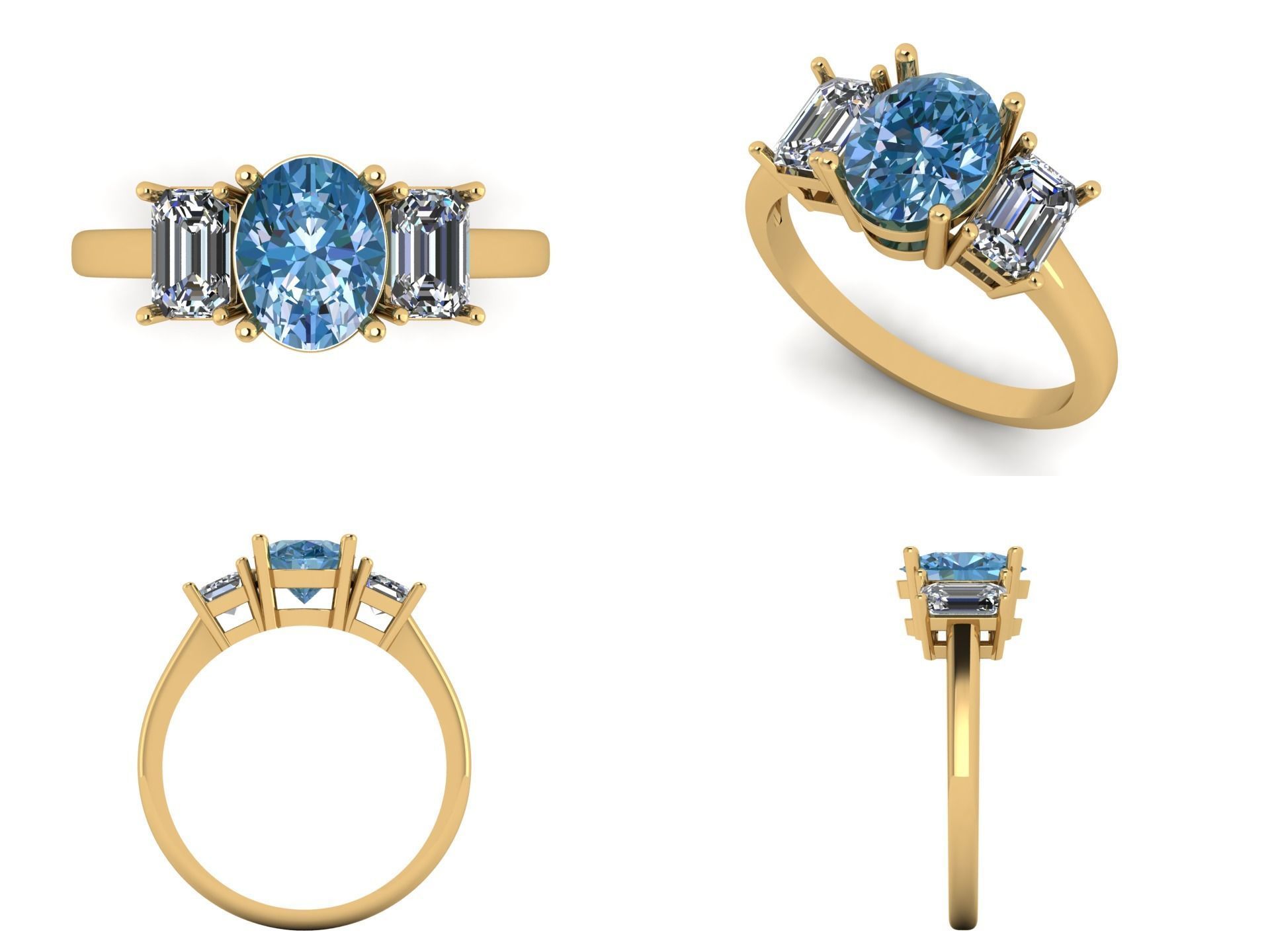 Ring  n 25 3D print model_3