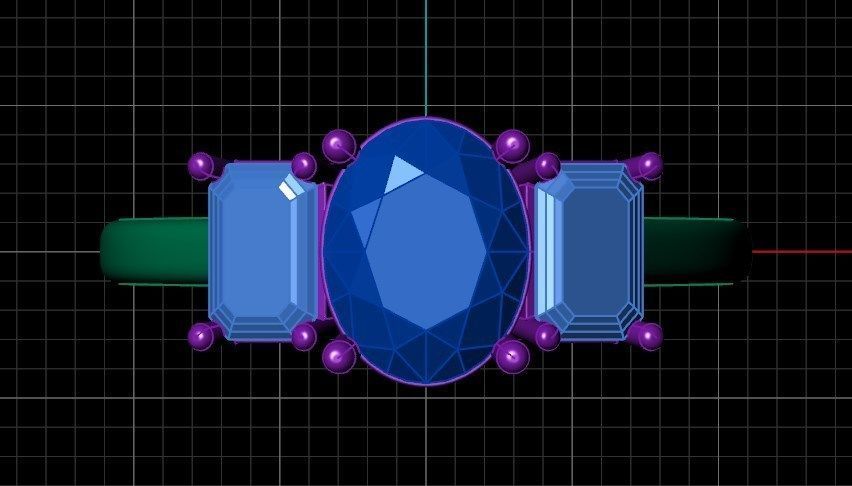 Ring  n 25 3D print model_6