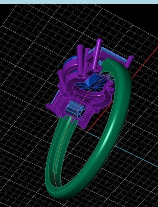 Ring  n 25 3D print model_10