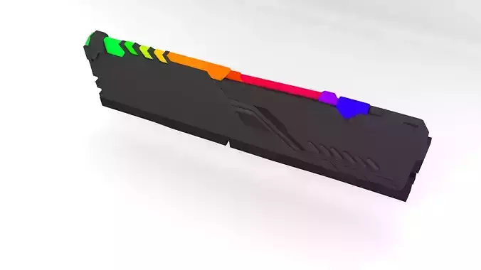 HyperX Fury Low-Poly Free low-poly 3D model