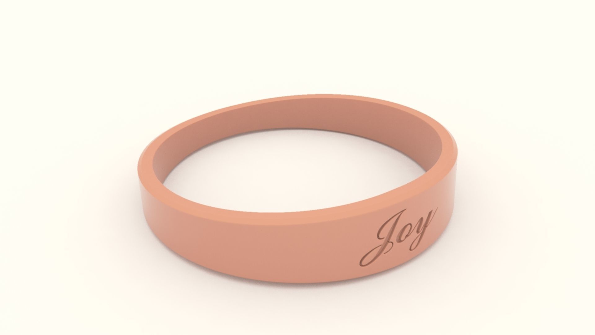 Joy Ring Female Yellow 3D print model_5