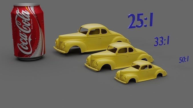 deluxe coupe  1937-1940 3D print model