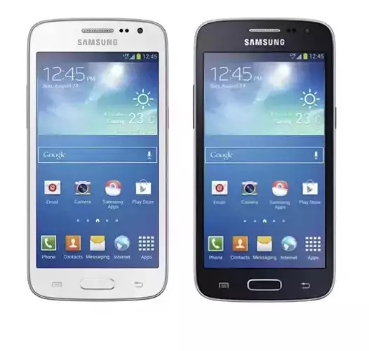 Samsung Galaxy Core Lte Black and White