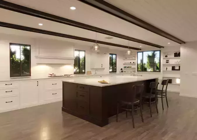  Transitional Kitchen 