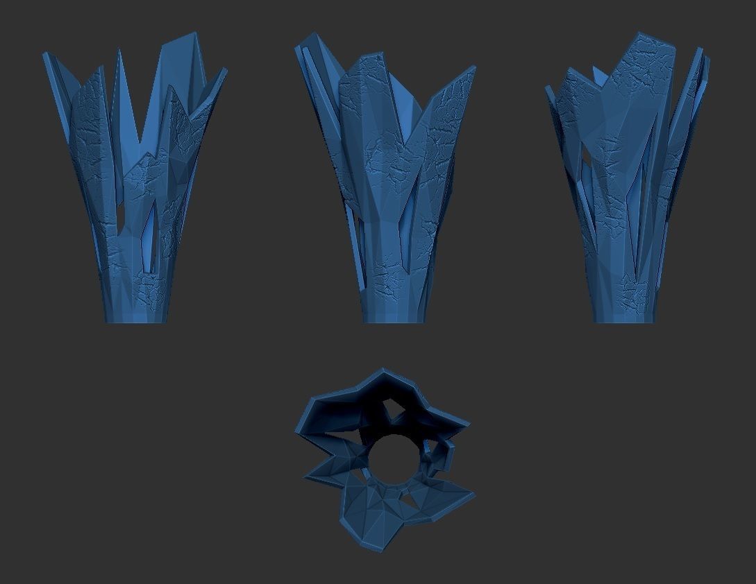 Dark Moon Lamp 3D print model_7