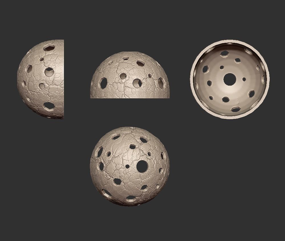 Dark Moon Lamp 3D print model_5