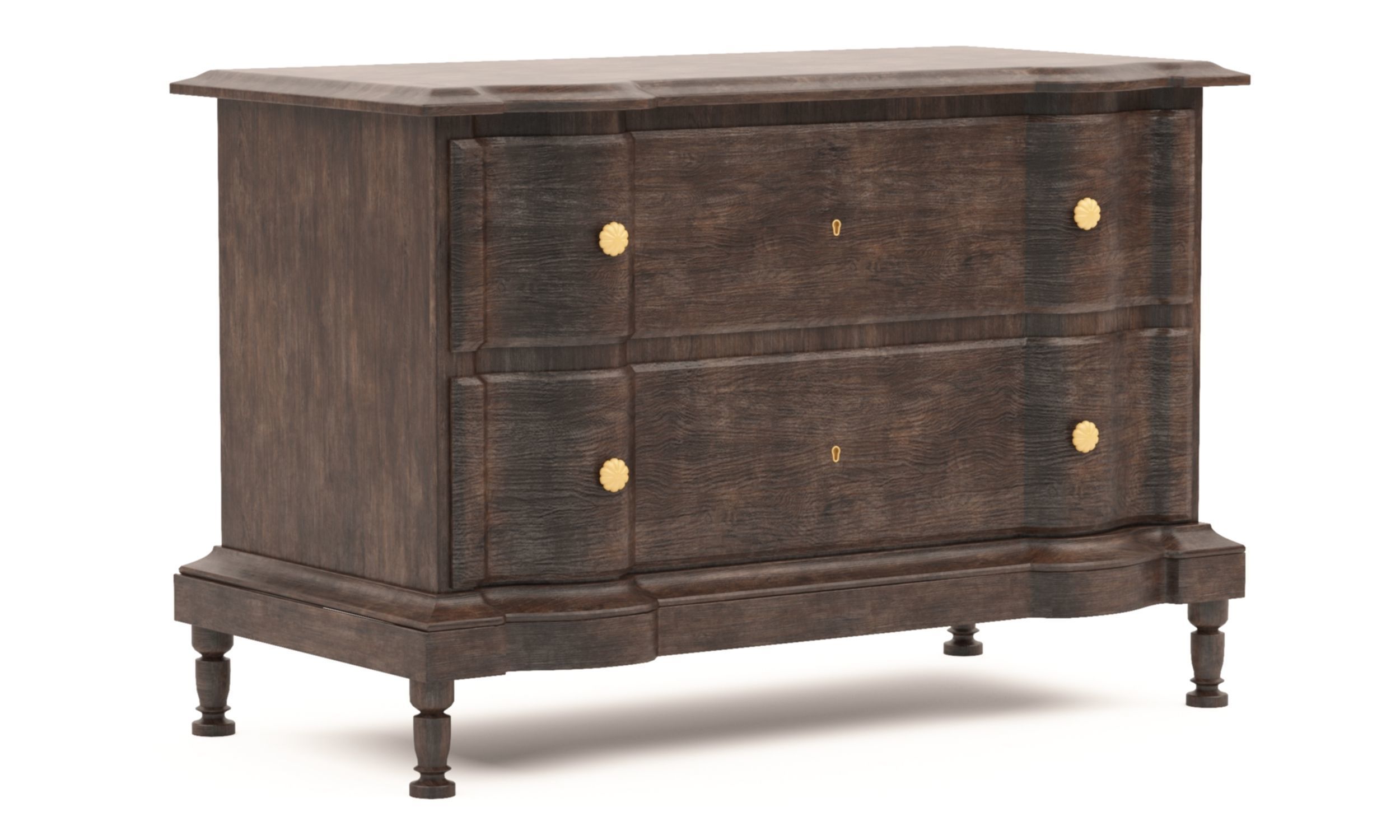 Julian Chichester Hobbs Chest of Drawers 3D model_2
