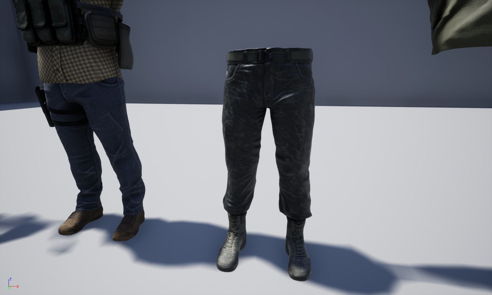 Modular PMC Character Low-poly 3D model_24