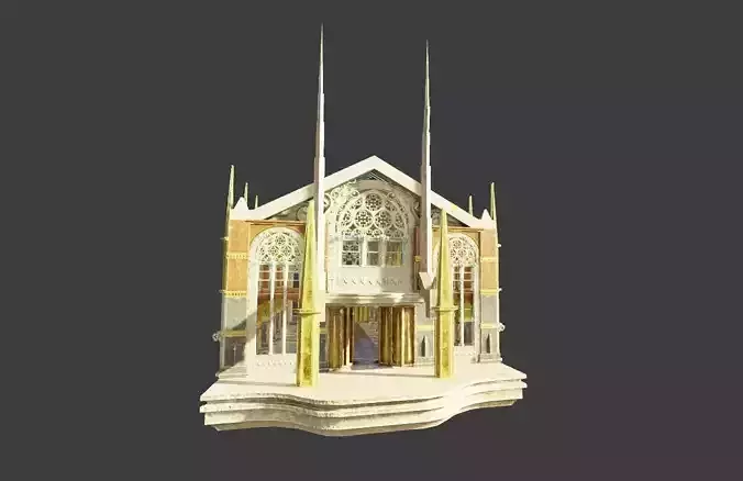 medival cathedral or throne room